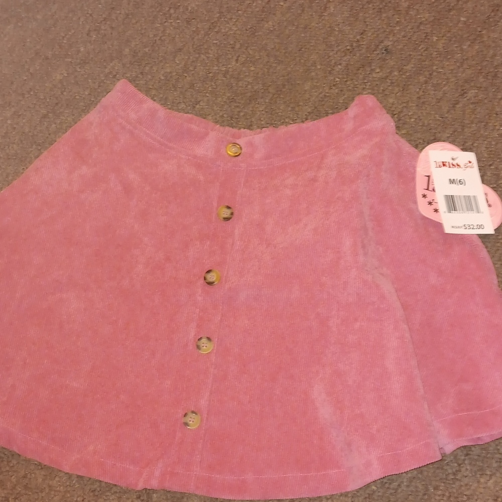 Girls size 6 pink skirt